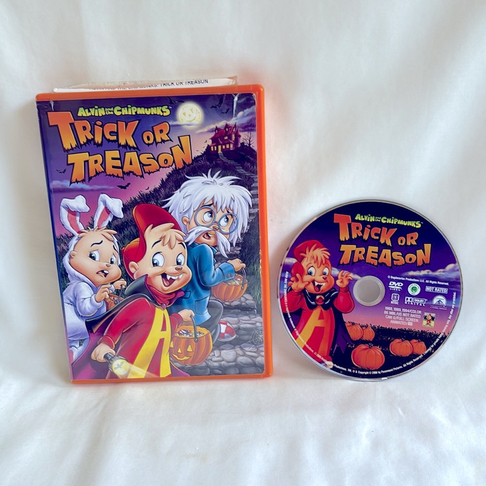 Alvin And The Chipmunks Trick Or Treason DVD Very Good Condition - Picture 3 of 6